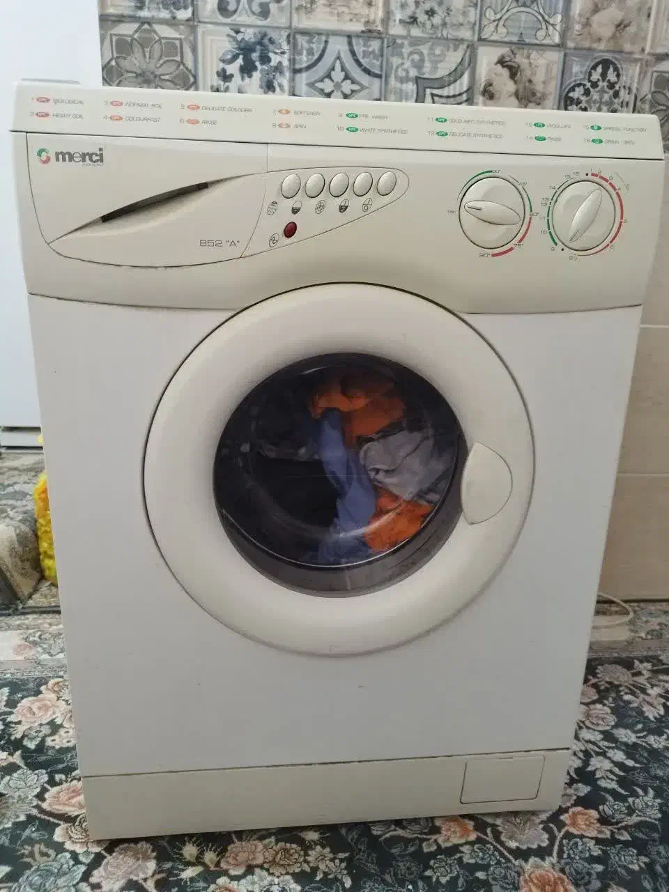 لباسشویی ایتالیایی مرسی|ماشین لباسشویی و خشککن لباس|تهران, سلیمانی|دیوار