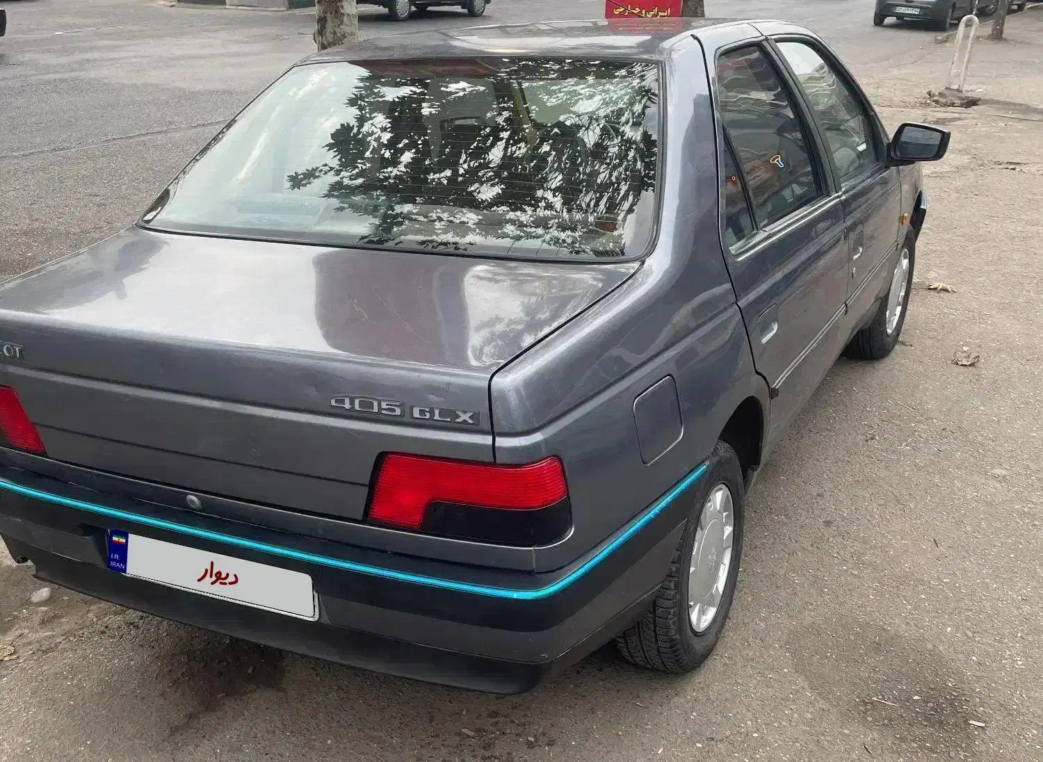 پژو ۴۰۵مدل ۹۴ دوگانه کارخانه|خودرو سواری و وانت|رشت, منظریه|دیوار