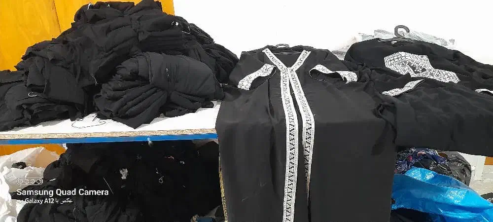 پارچه مشکی کیلویی ک ب ابعاد چادری و مانتو ابایی|عمدهفروشی|محمدیه-قزوین, |دیوار