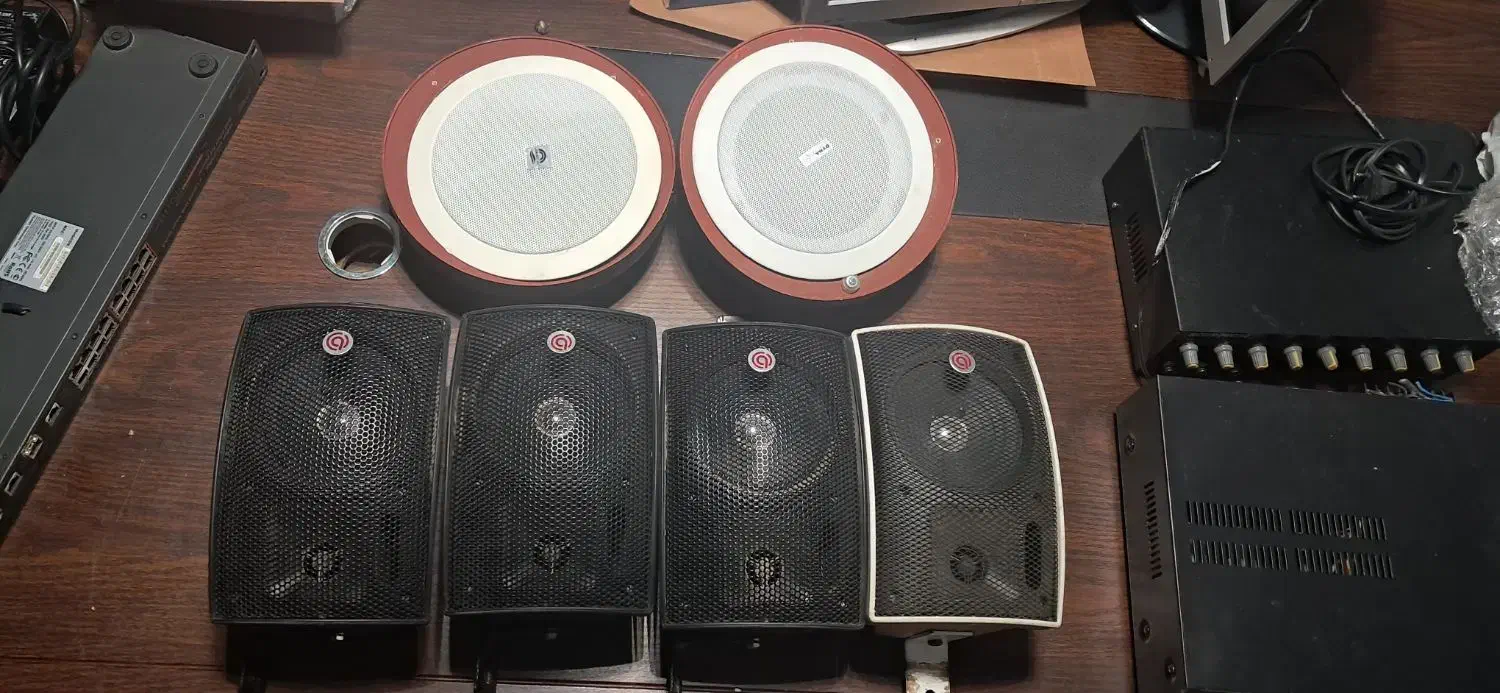 باند و بلندگو و آمپلی فایر|سیستم صوتی خانگی|همدان, |دیوار