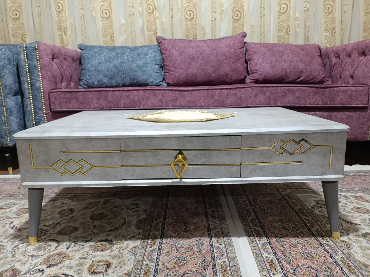 ست کامل جلو مبلی میز تلویزیون و آینه کنسول نو|میز تلویزیون|تبریز, |دیوار