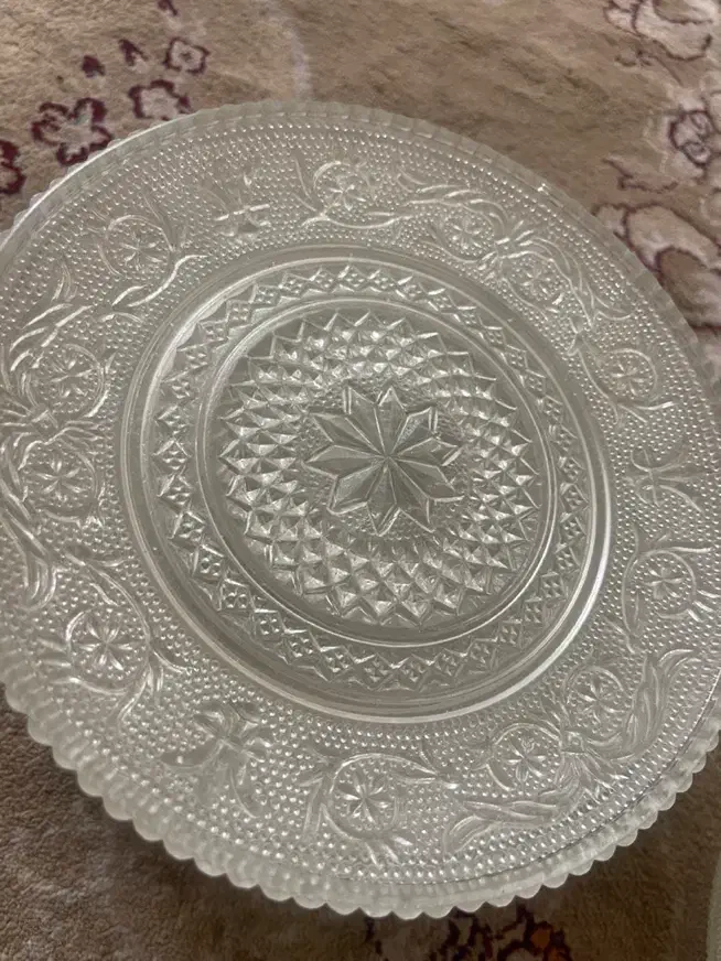 بشقاب بلور آمریکایی|ظروف سرو و پذیرایی|اصفهان, شهرک ولیعصر|دیوار