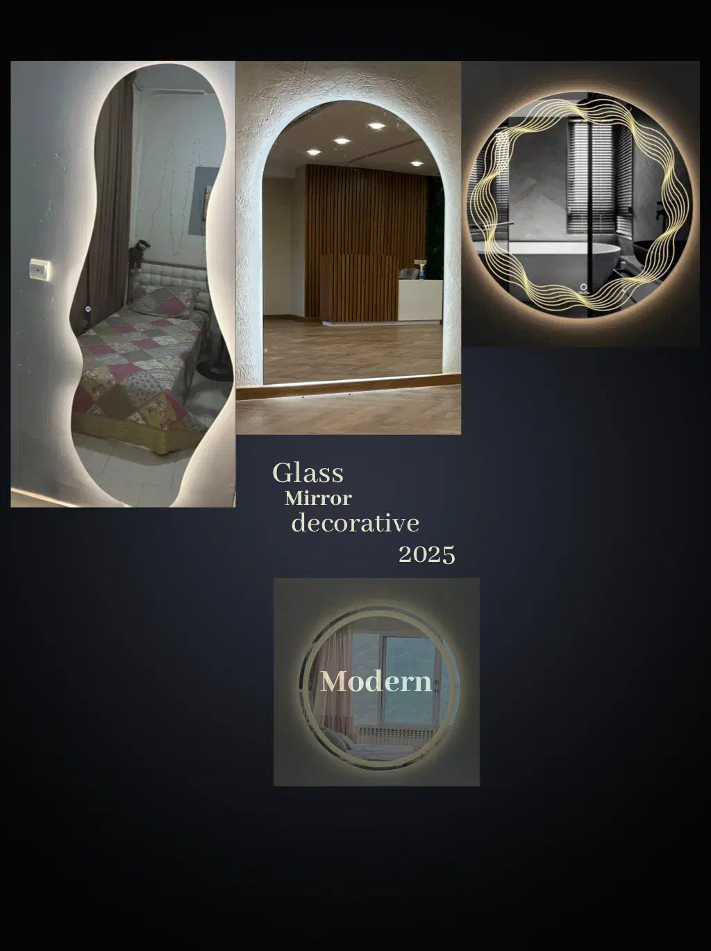 آینه های سوپر کلیر درجه ۱ با نور مخفی|آینه|تهران, شمیران‌نو|دیوار