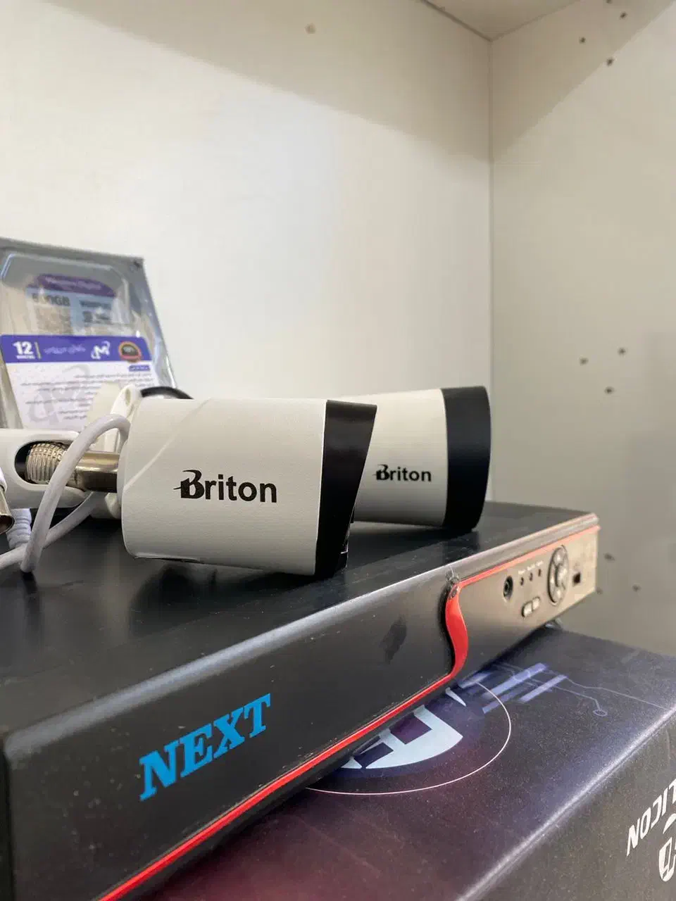 ۲عدد دوربین دید در شب|دوربین مداربسته|سلماس, |دیوار