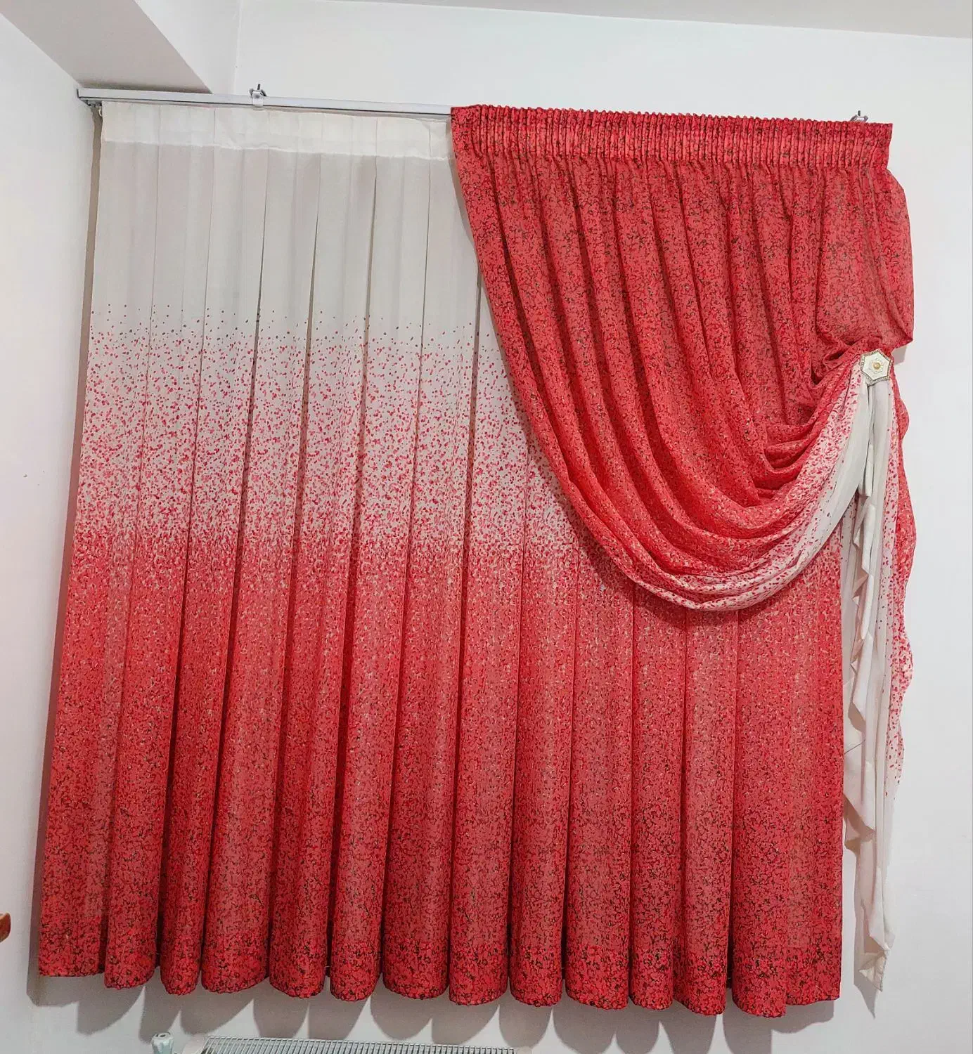 پرده اتاق خواب|پرده، رانر، رومیزی|ساری, |دیوار