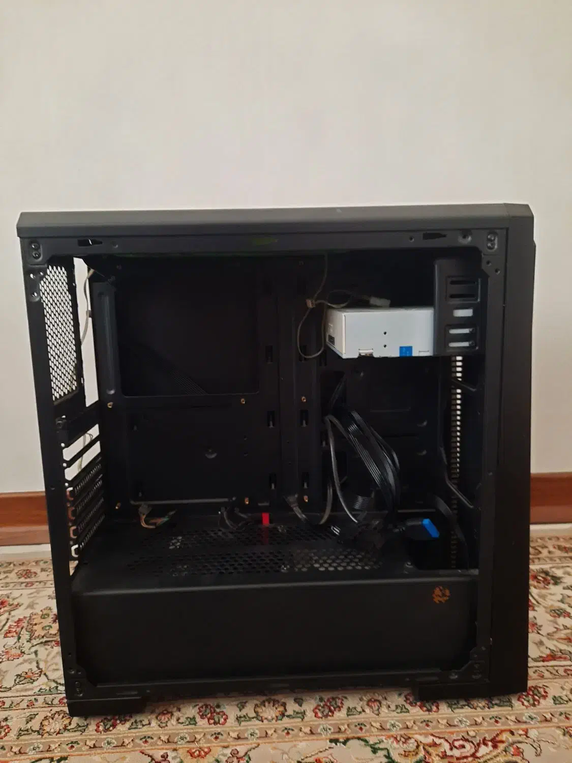 کیس pars evo گرین به همراه دی وی دی رایتر|قطعات و لوازم جانبی رایانه|تهران, خلیج فارس|دیوار