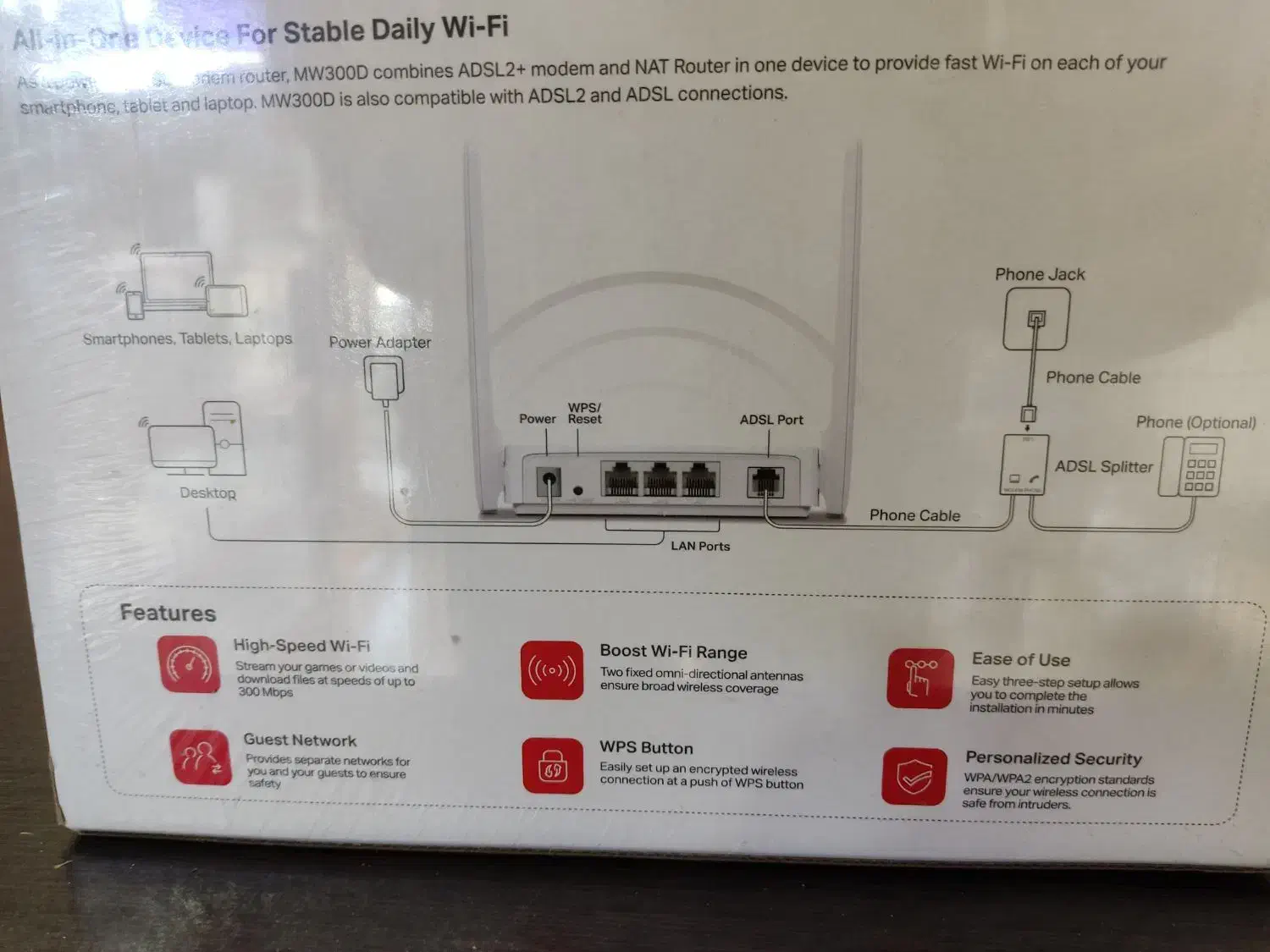 مودم روتر نو آکبند|مودم و تجهیزات شبکه|آستانه اشرفیه, |دیوار