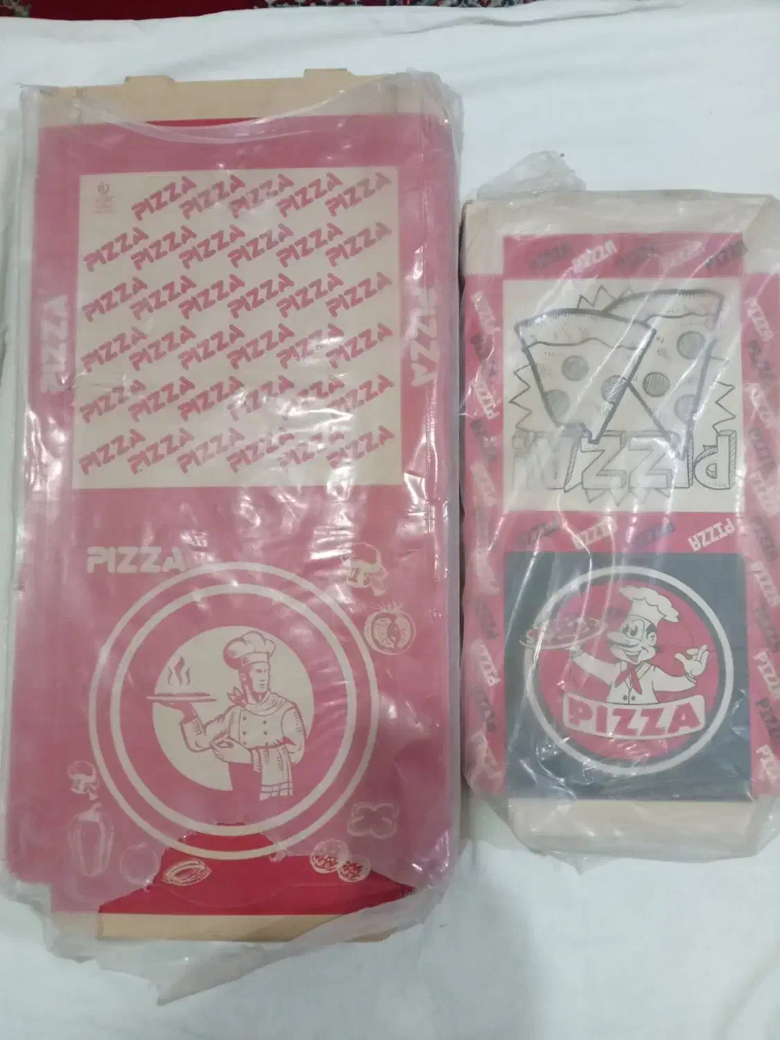 جعبه پیتزا|ظروف نگهدارنده، پلاستیکی، یک‌بارمصرف|کرج, گلستان|دیوار