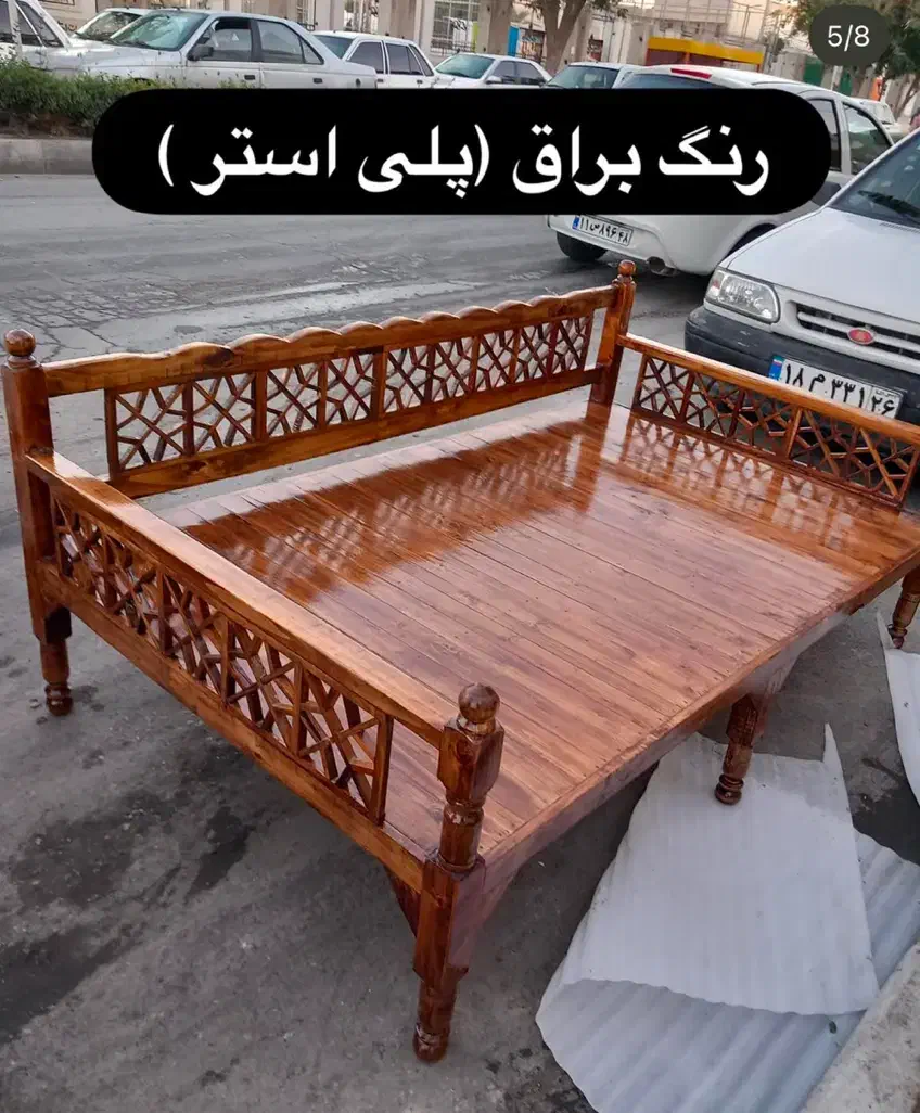 تخت سنتی گره چینی|مبلمان خانگی و میز عسلی|بوشهر, |دیوار