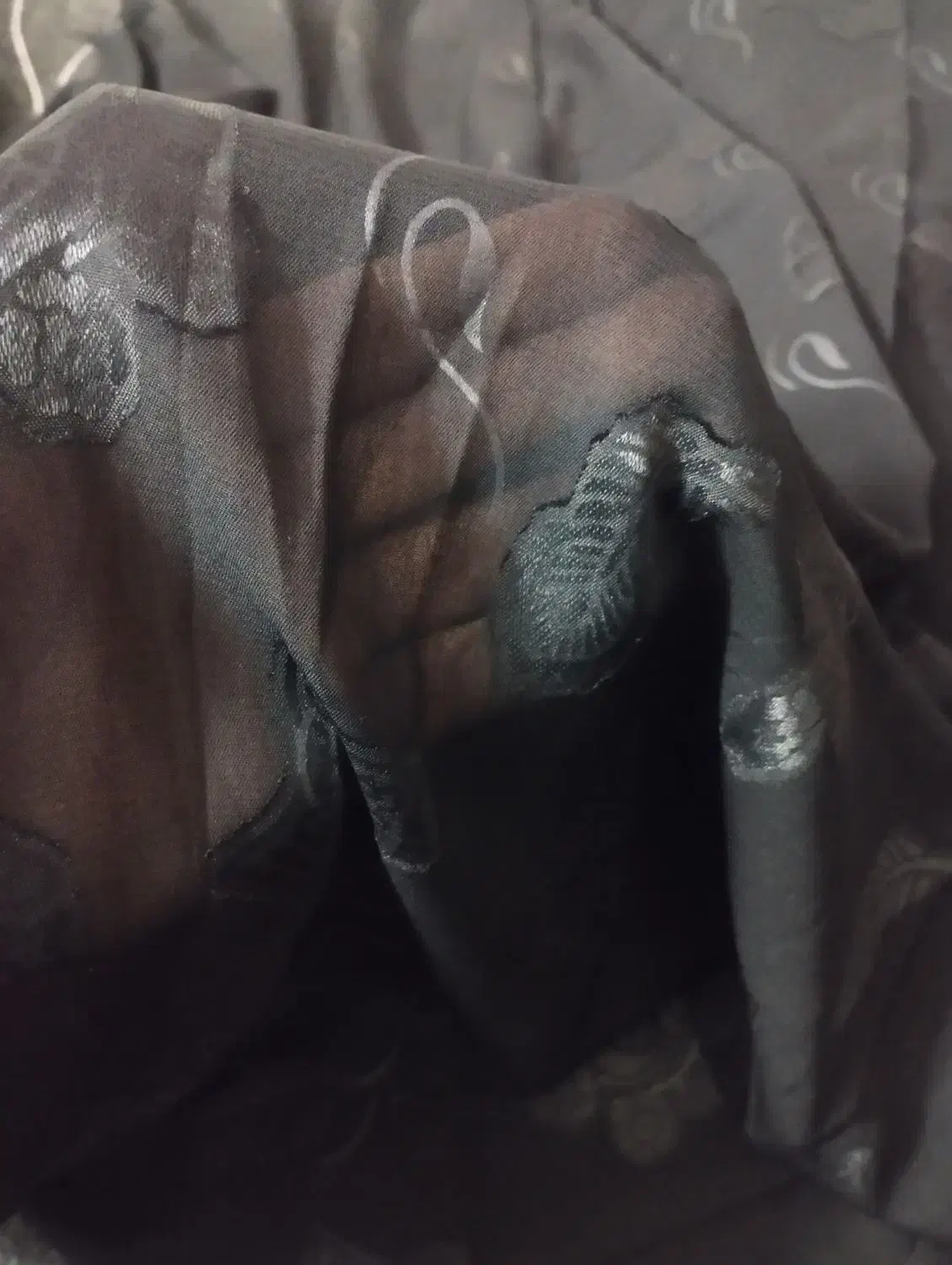 چادر مشکی گل دار|لباس|بجنورد, |دیوار