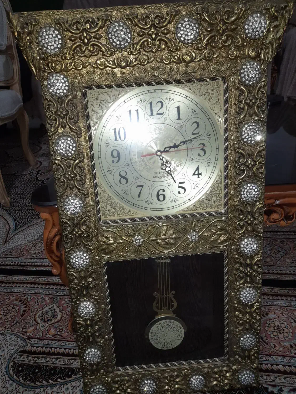 ساعت برنز|ساعت دیواری و تزئینی|اردبیل, |دیوار