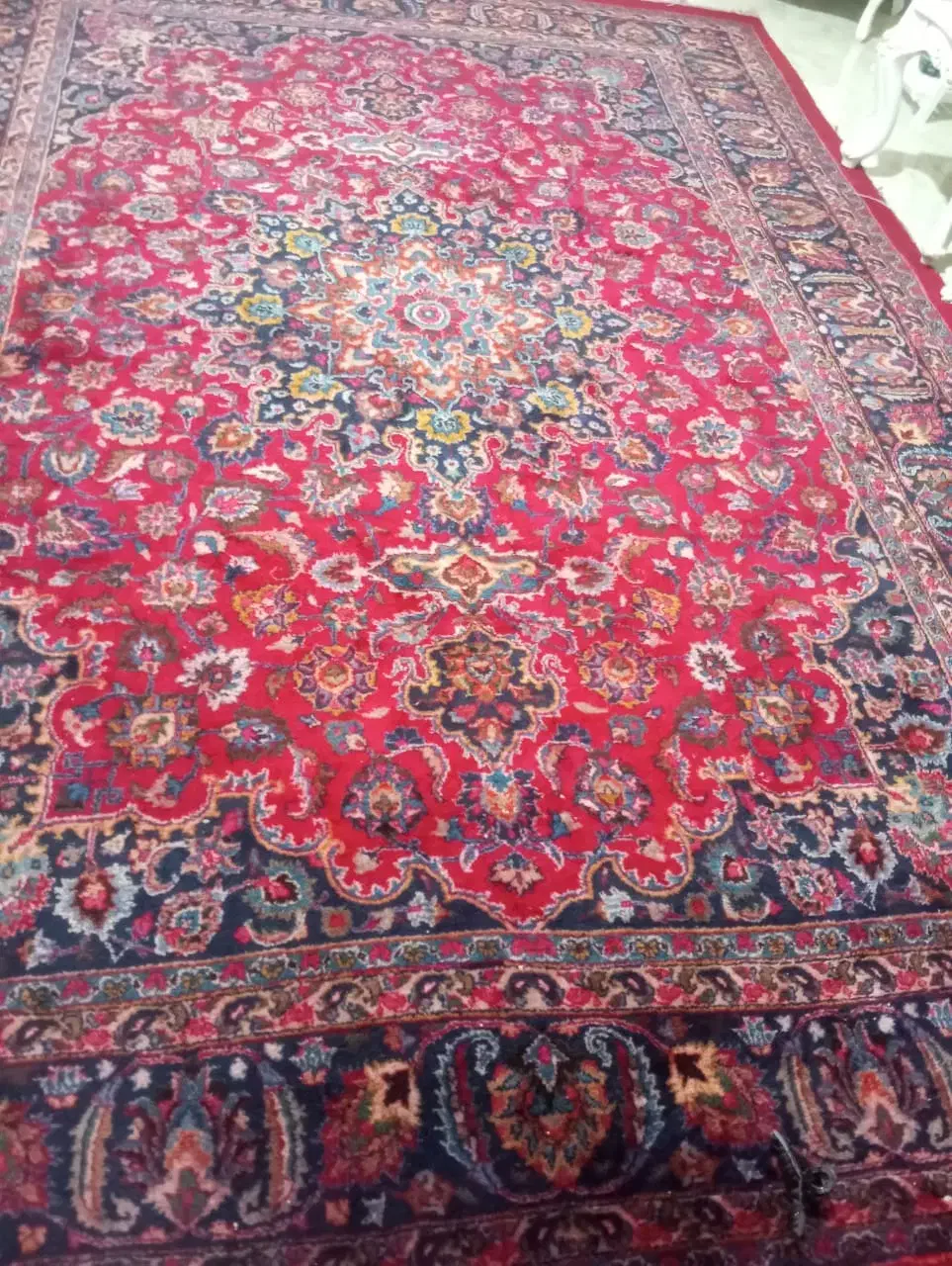 فرش دستباف 9 مدرن تمیز و سالم|فرش|سمنان, |دیوار