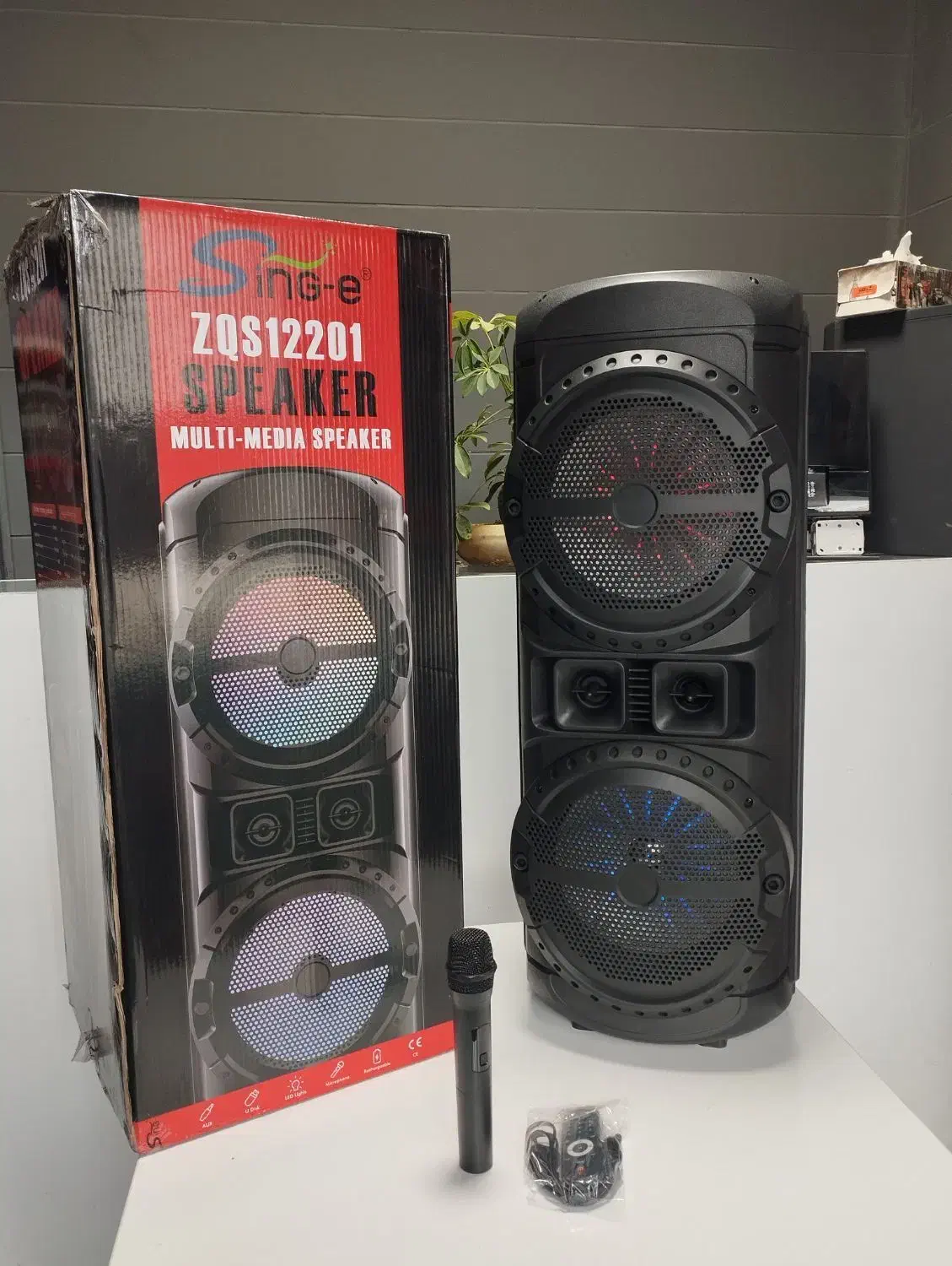 اسپیکر پارتی باکس بزرگ 1 متری|سیستم صوتی خانگی|سنندج, |دیوار