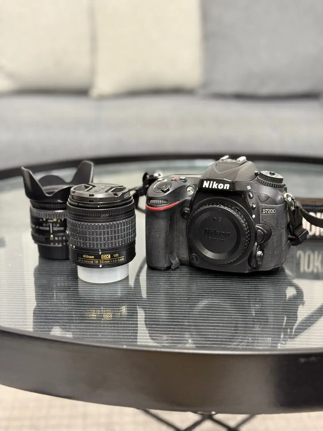دوربین نیکون D7200 با کیت 18-55  f3.5/5.5|دوربین عکاسی و فیلم‌برداری|تهران, تهرانپارس شرقی|دیوار