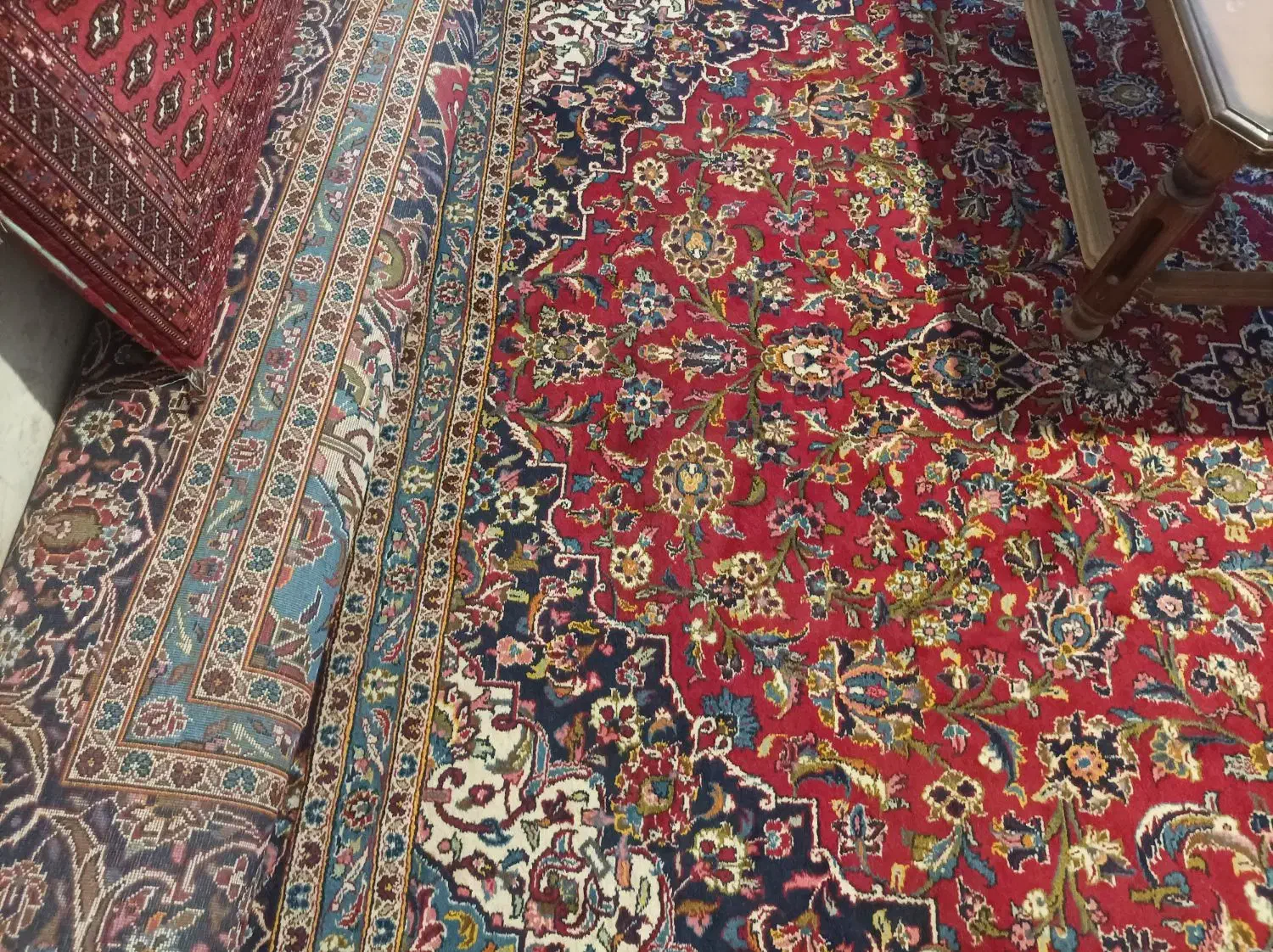 دو تخته فرش دستباف اردکان 12متری در حد نو|فرش|کرمانشاه, |دیوار