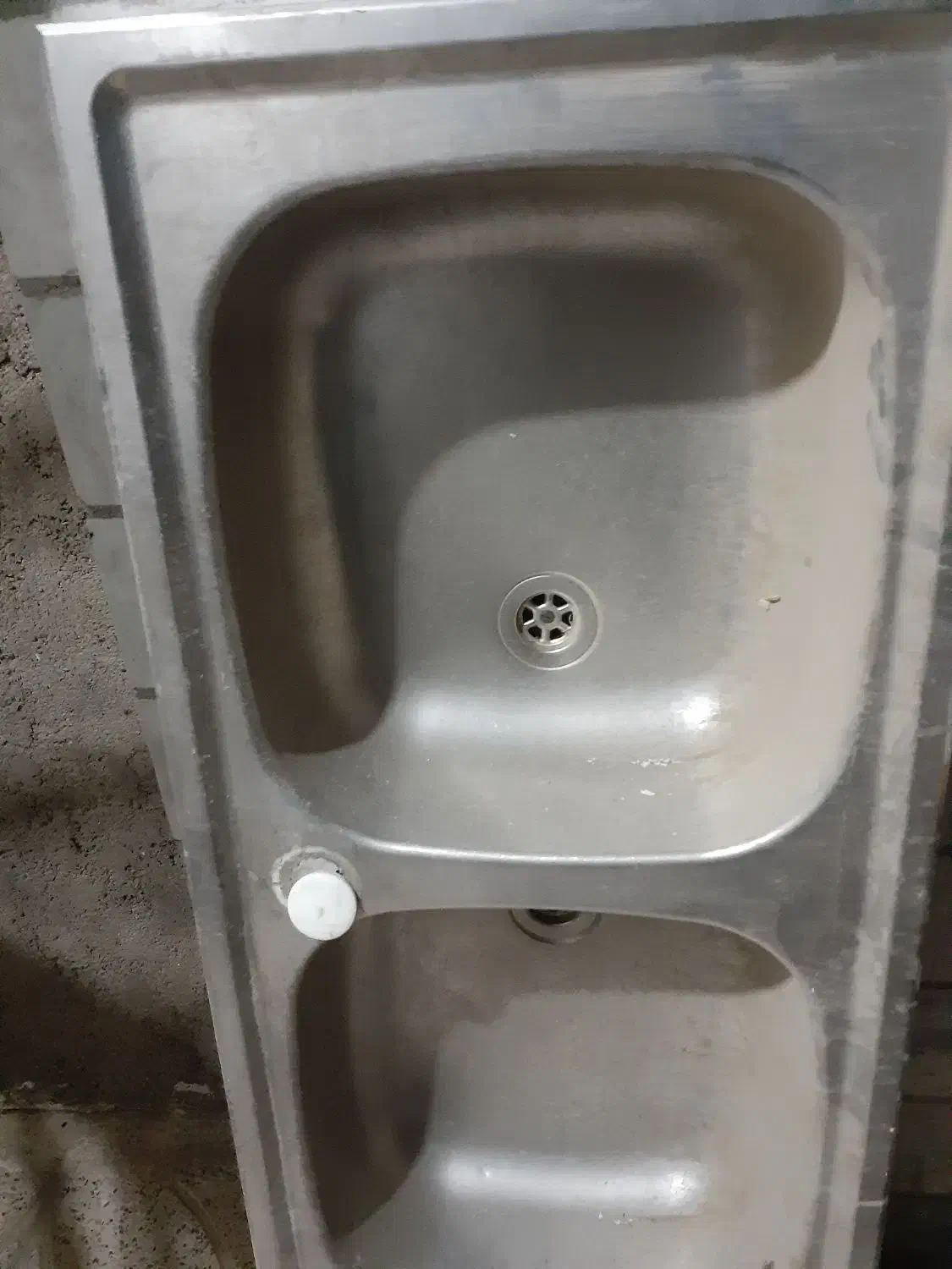 سینگ ظرف شویی دوقلو|مصالح و تجهیزات ساختمان|چهارباغ, |دیوار