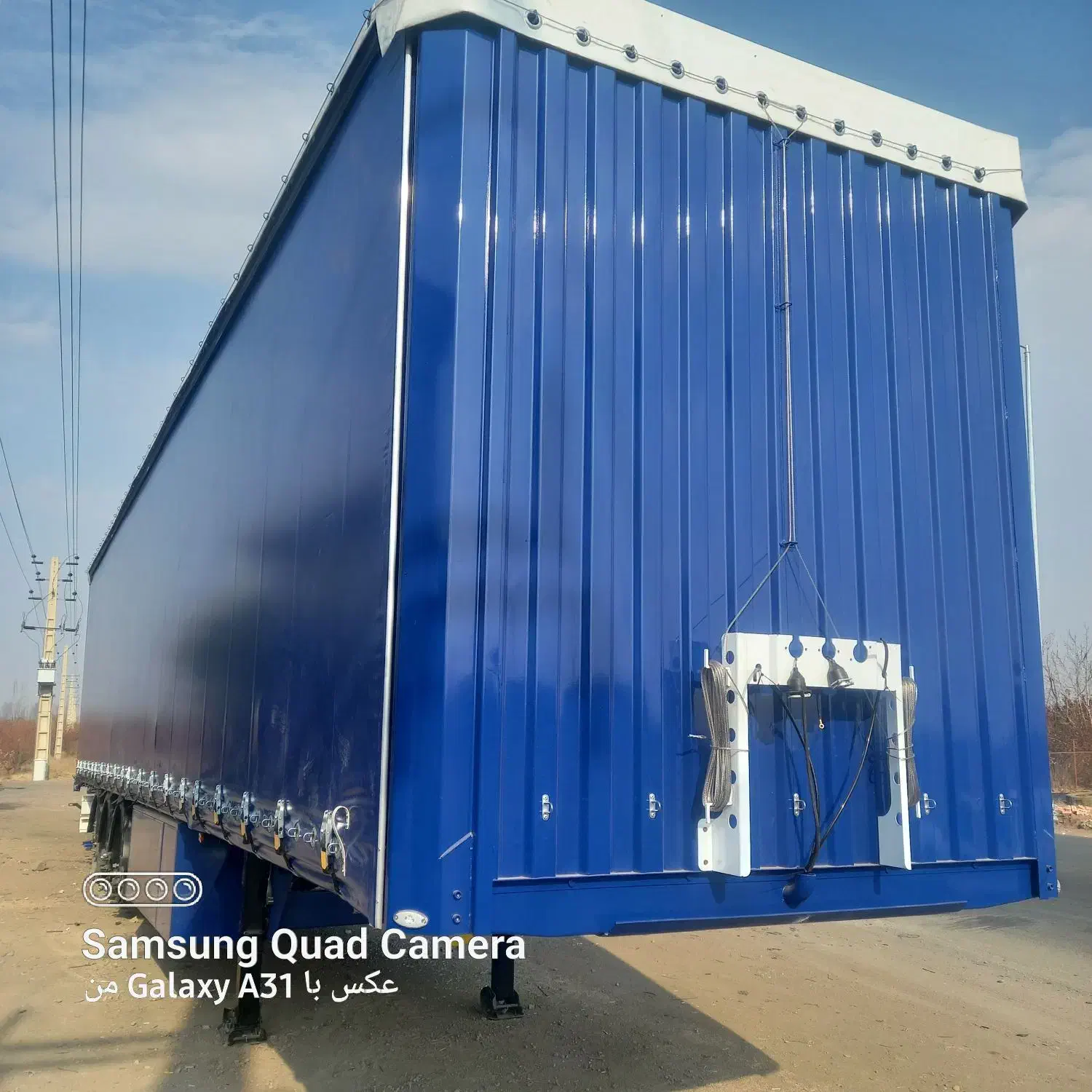 اجاره کانتینر چادری سه محوره (تریلر)|خدمات حمل و نقل|مرند, |دیوار