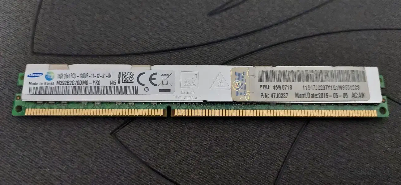 رم سرور سامسونگ 16 گیگ PC3L 12800 با قابلیت ECC|قطعات و لوازم جانبی رایانه|تهران, خلیج فارس|دیوار