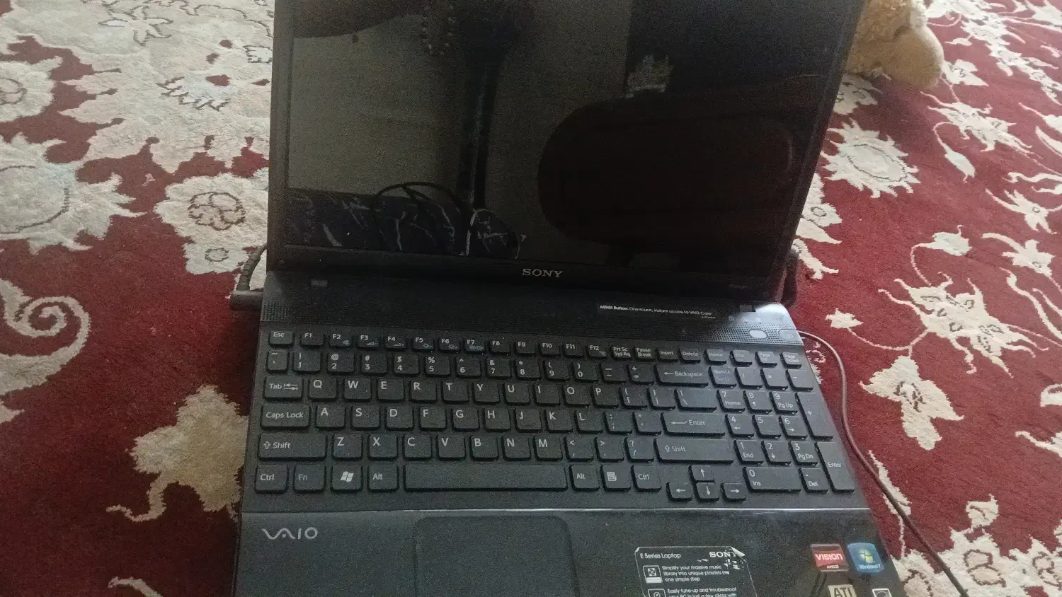 لبت تاب سونی قدیمی قیمت عالی|رایانه همراه|رشت, سیا اسطلخ|دیوار