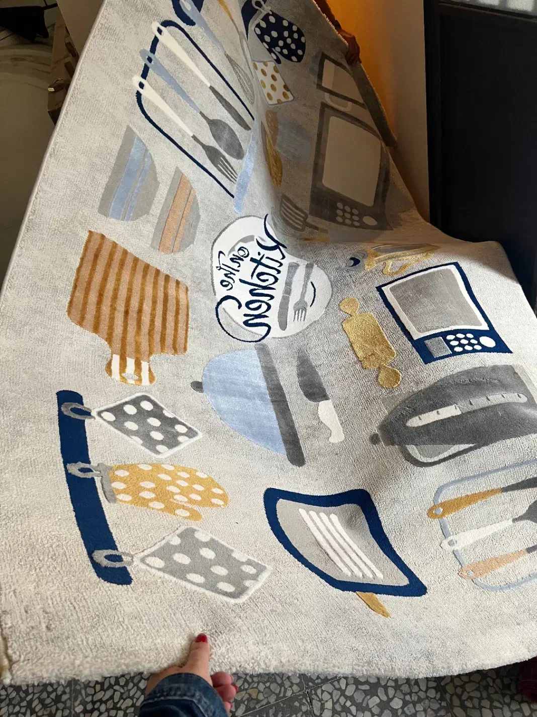 دوعددفرش اشپزخانه مدل طرح اشپزخانه|فرش|رشت, رشتیان|دیوار