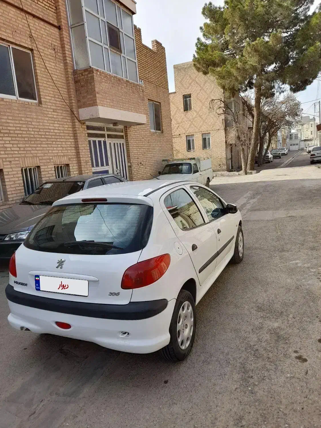 206تیپ۵مدل۹۳|خودرو سواری و وانت|سبزوار, جوادیه غربی|دیوار