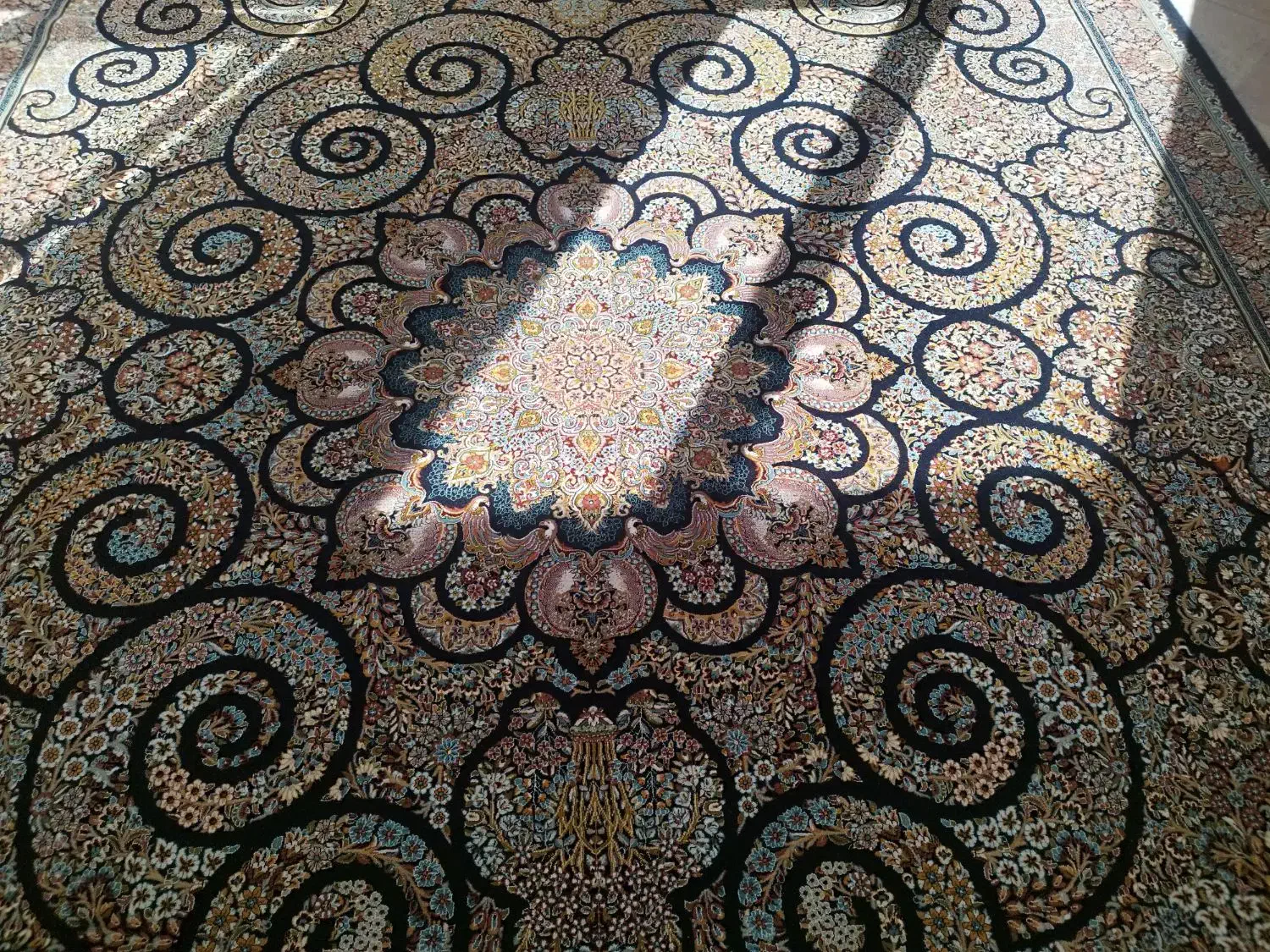 فرش|فرش|قزوین, |دیوار