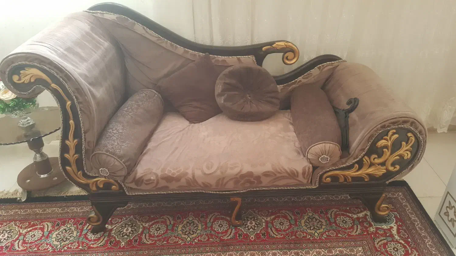 مبل هفت نفره تمیز|مبلمان خانگی و میز عسلی|تربت‌حیدریه, بوستان باغ ملی|دیوار