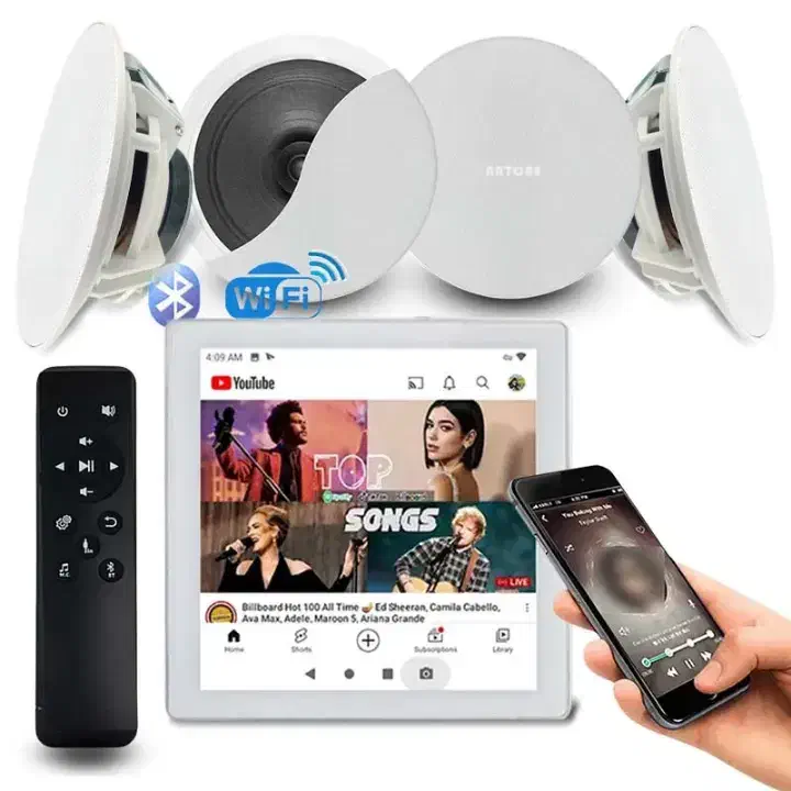 اسپیکر سقفی بلندگو ستونی باند دیواری آمپلی فایر|سیستم صوتی خانگی|تهران, بلوار کشاورز|دیوار