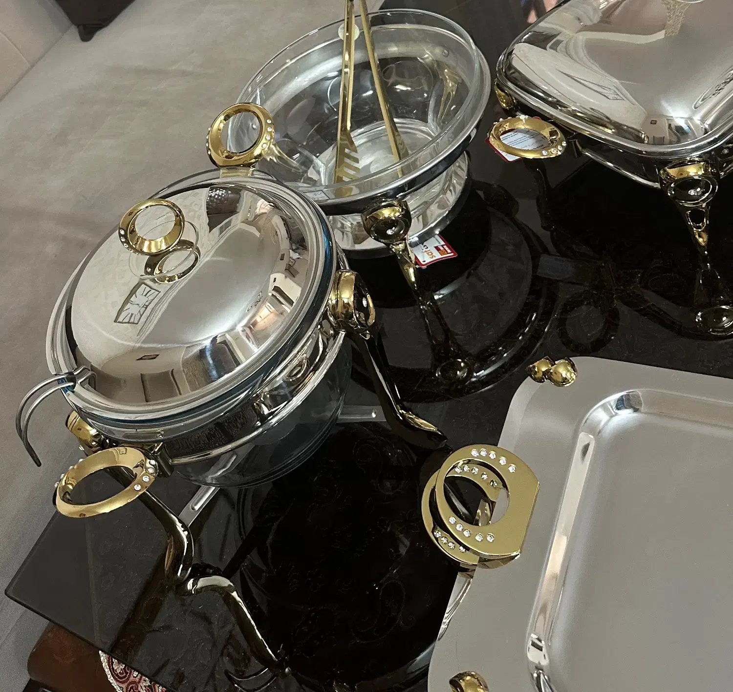 سوفله خوری نو و آکبند|ظروف سرو و پذیرایی|قم, جهان بینی|دیوار