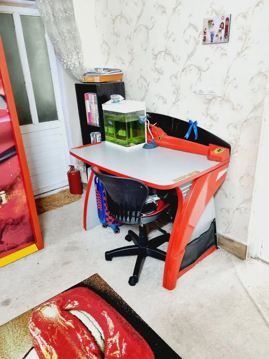 سرویس کامل نوجوان طرح مک کویین و قالی|تخت و سرویس خواب|بندر ماهشهر, |دیوار