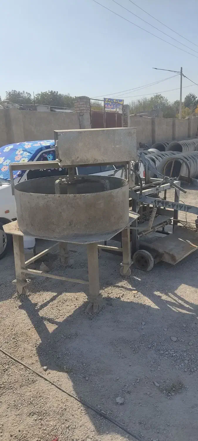 فروش دستگاه همزن وبلوک زن|ماشینآلات صنعتی|بجنورد, |دیوار