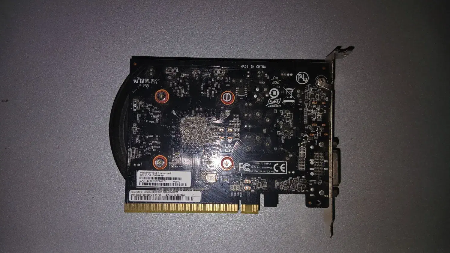 کارت گرافیک GTX 1650 4G Palit|قطعات و لوازم جانبی رایانه|کرج, کوی مدرس|دیوار