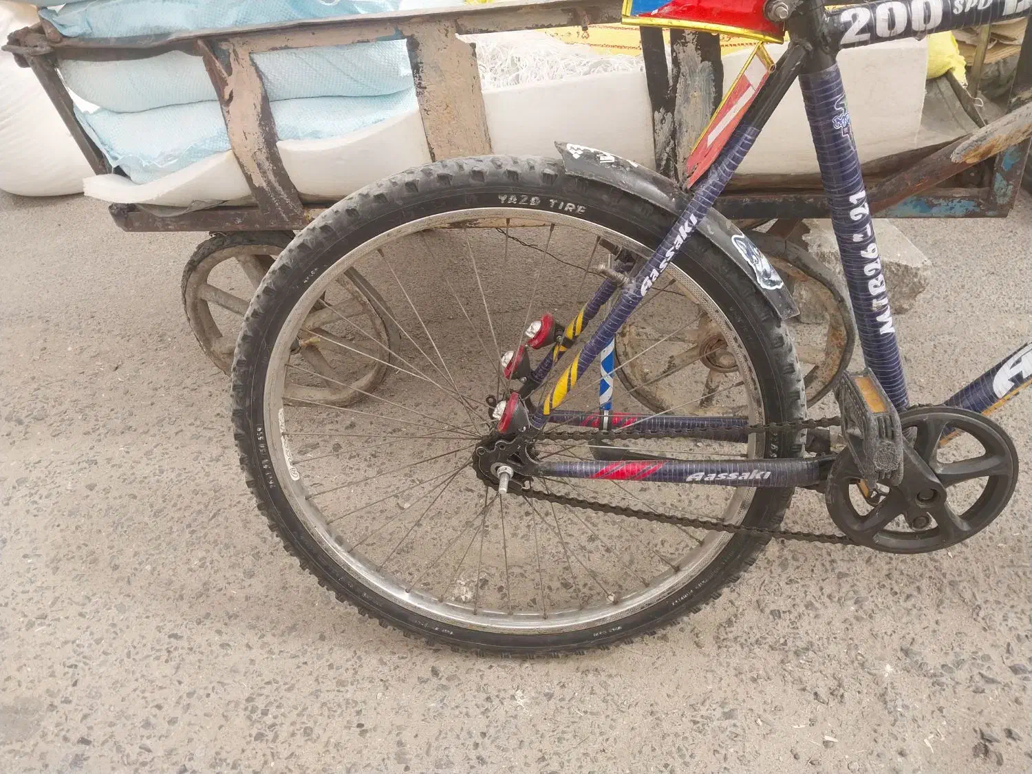 دوچرخه 26 اساک سری اول|دوچرخه، اسکیت، اسکوتر|زاهدان, |دیوار