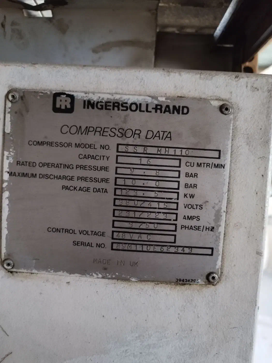 کمپرسور باد|ماشین‌آلات صنعتی|رباط‌کریم, رباط‌کریم|دیوار