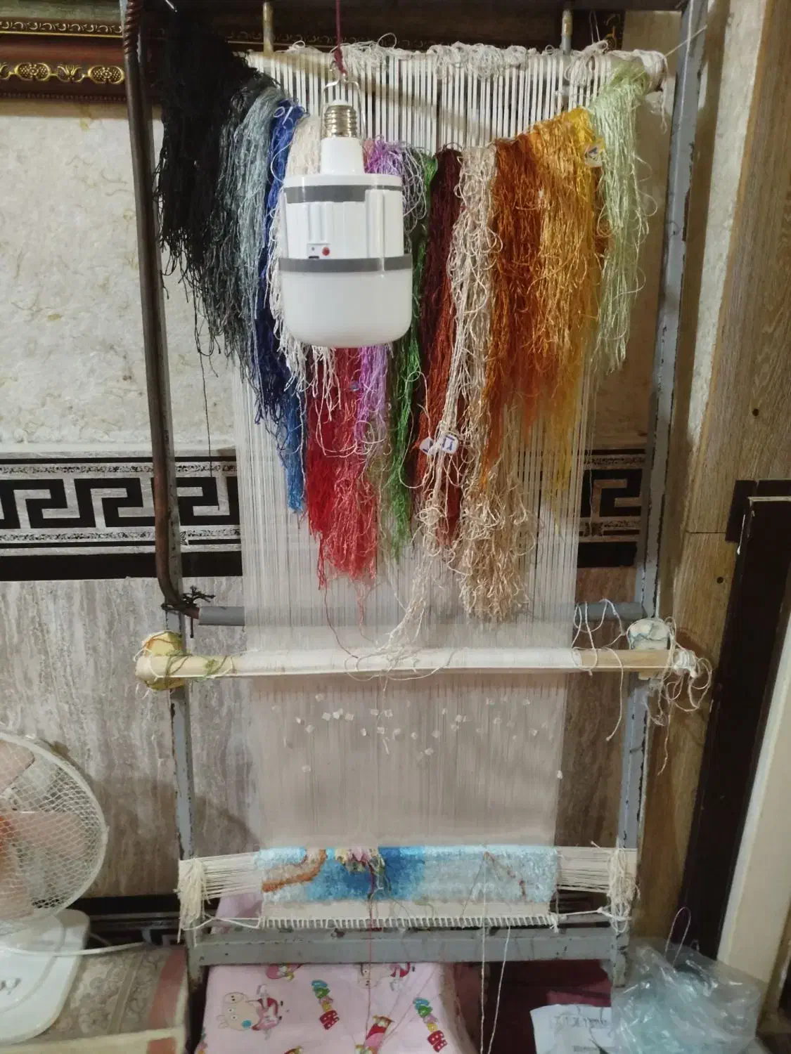 دارقالی|فرش|قم, میدان نو|دیوار