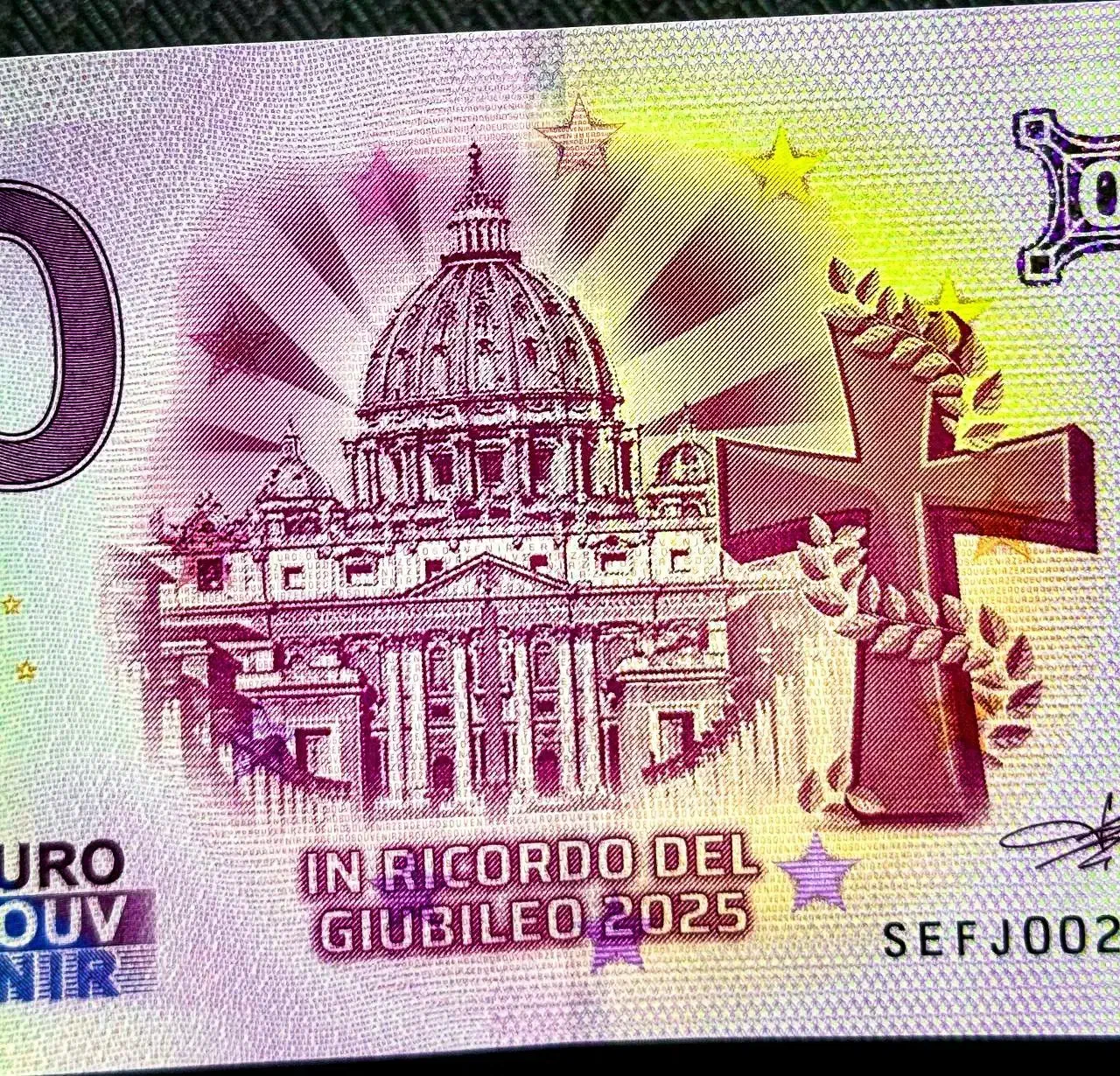 اسکناس صفریورو واتیکان|کلکسیون سکه، تمبر، اسکناس|بوشهر, |دیوار