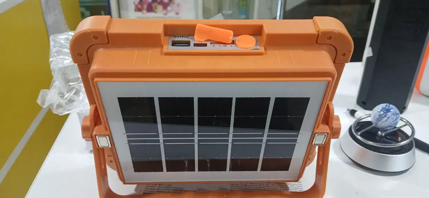 پرژکتور پنل خورشیدی 600w مدل ip66|لامپ و چراغ|اهواز, کوی باهنر|دیوار