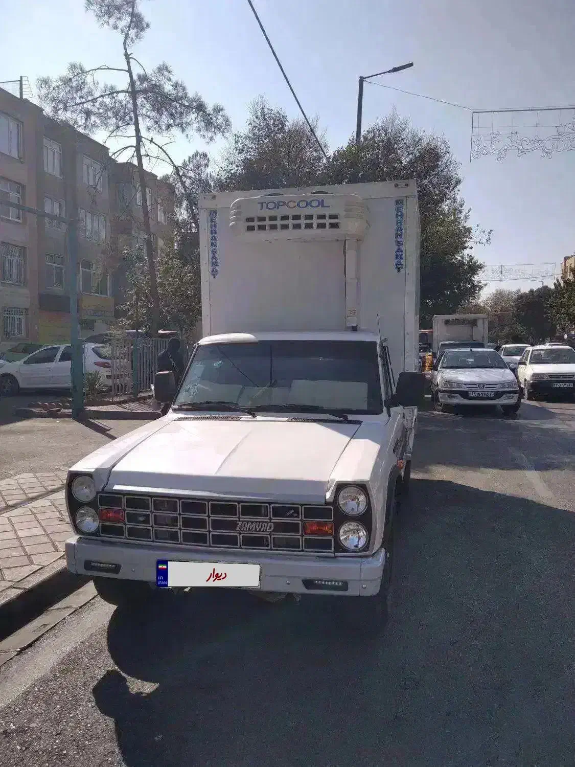 فروش نیسان یخچالدار 403|خودرو سواری و وانت|گرگان, |دیوار