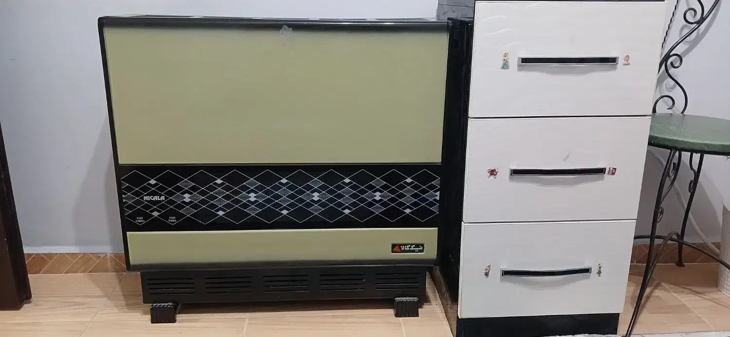 بخاری گازی  در حد نو مدل نیک کالا|بخاری، هیتر، شومینه|شفت, |دیوار