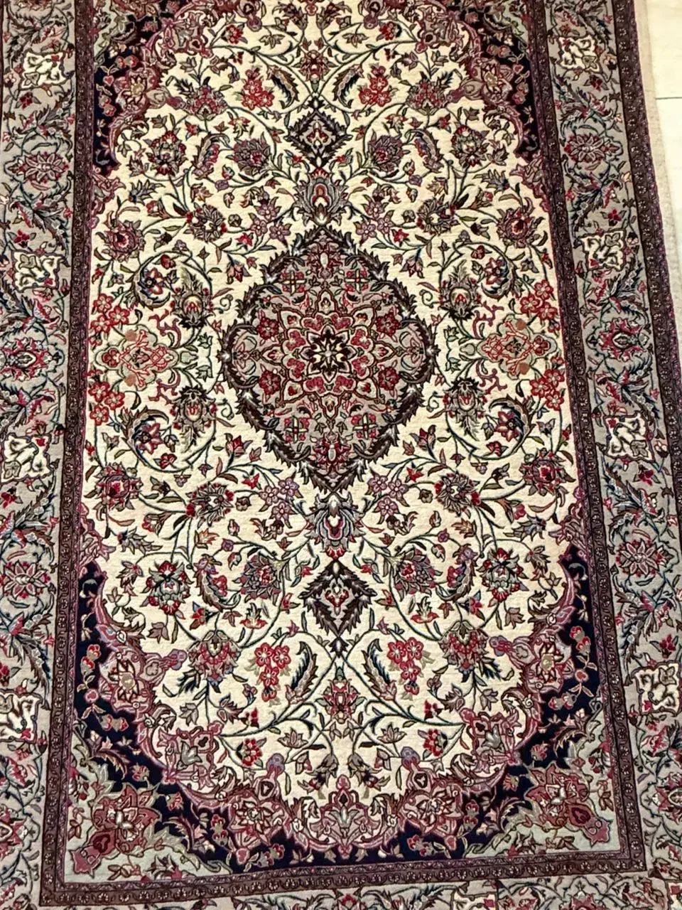 یک جفت قالی 2 زر اعلای ساروق اراک|فرش|تهران, سعادت‌آباد|دیوار