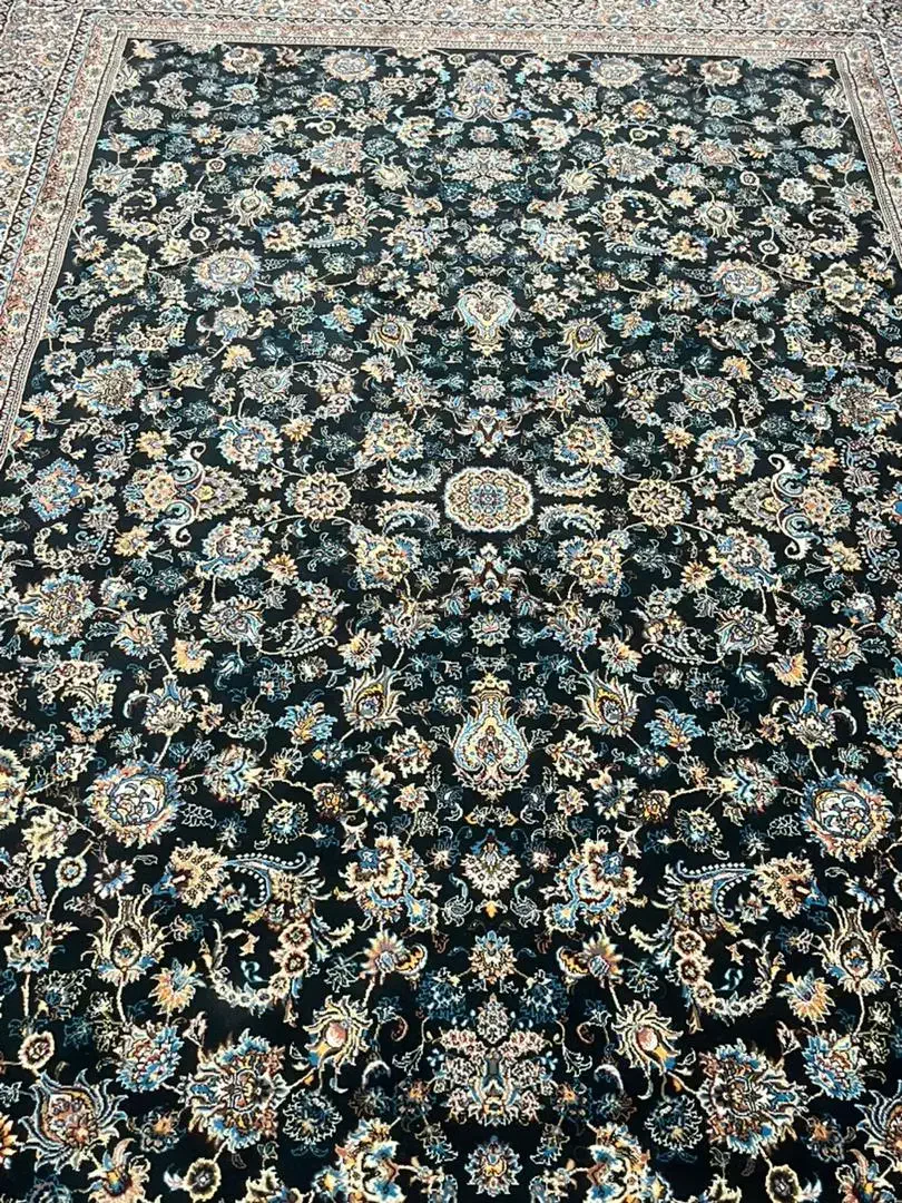 دو عدد فرش ماشینی 6 متری سرمهای|فرش|رشت, یخسازی|دیوار