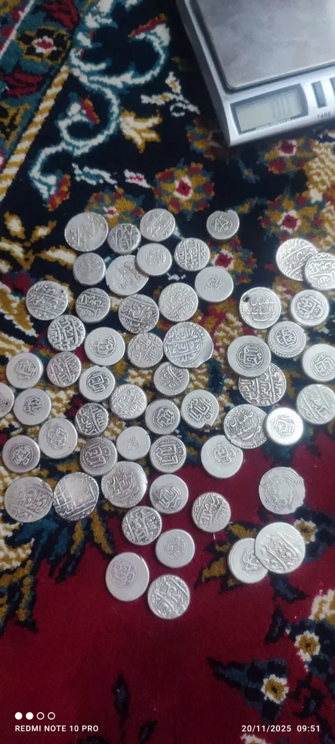 سکه نقره اشیا قدیمی|کلکسیون سکه، تمبر، اسکناس|شاهین‌شهر, مخابرات (شهید بهشتی)|دیوار