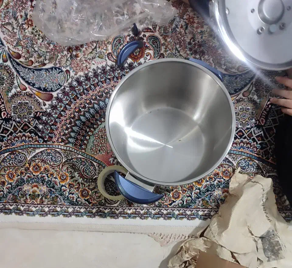 زودپز بزرگ ۱۲ لیتری استیل|ظروف پخت‌وپز|کرج, گلشهر|دیوار