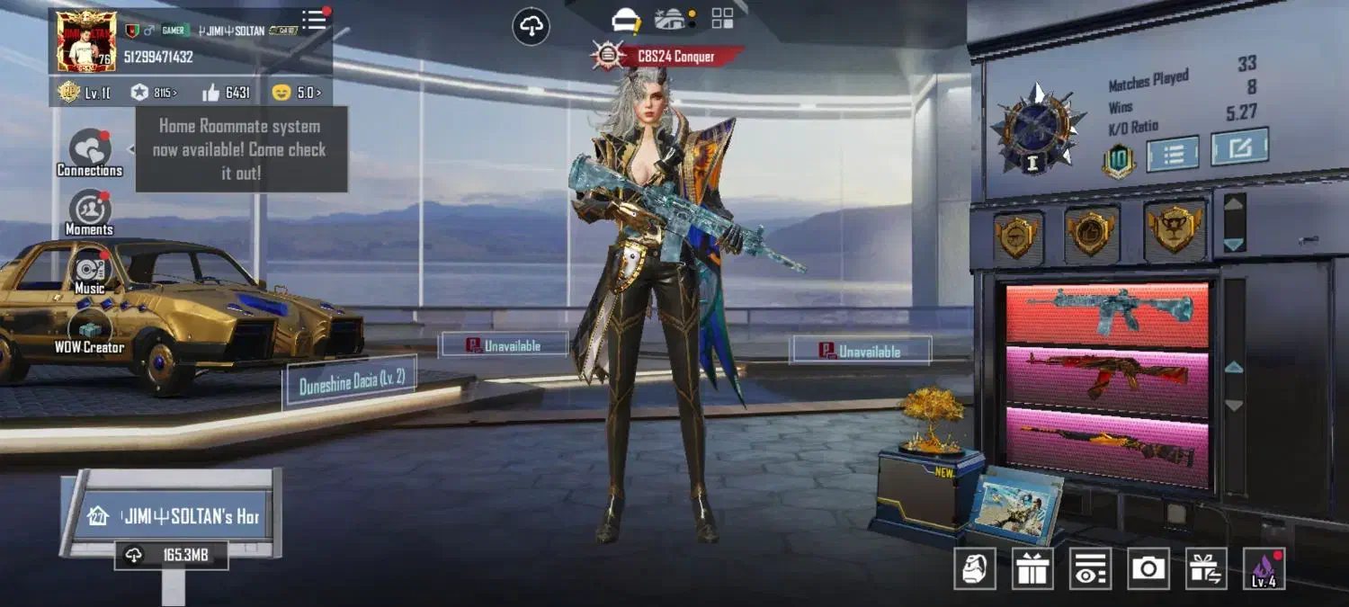 اکانت پابجی خفن|کنسول، بازی ویدئویی و آنلاین|تهران, شهران جنوبی|دیوار