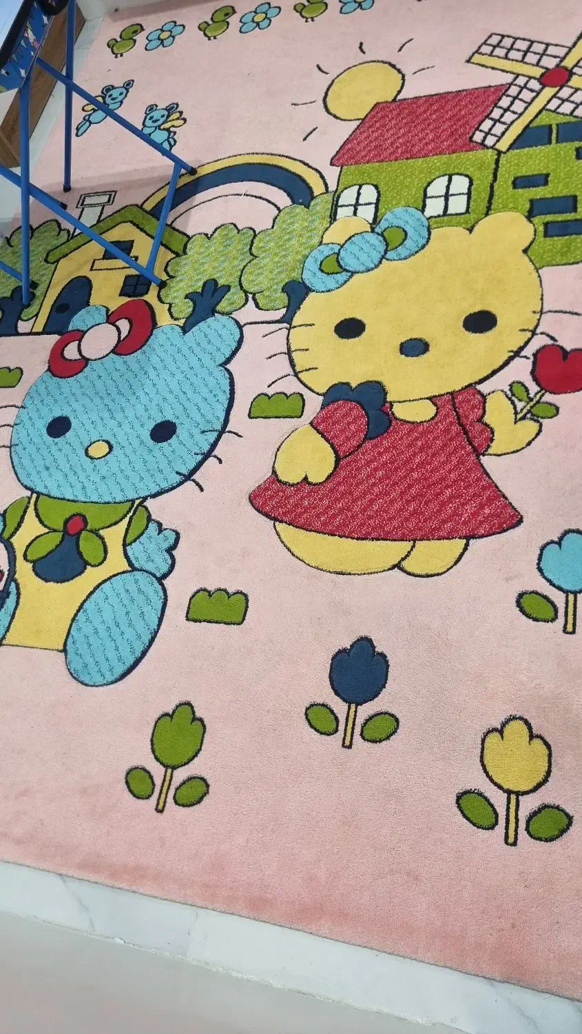 فرش ۶ متری اتاق کودک|فرش|رباط‌کریم, رباط‌کریم|دیوار