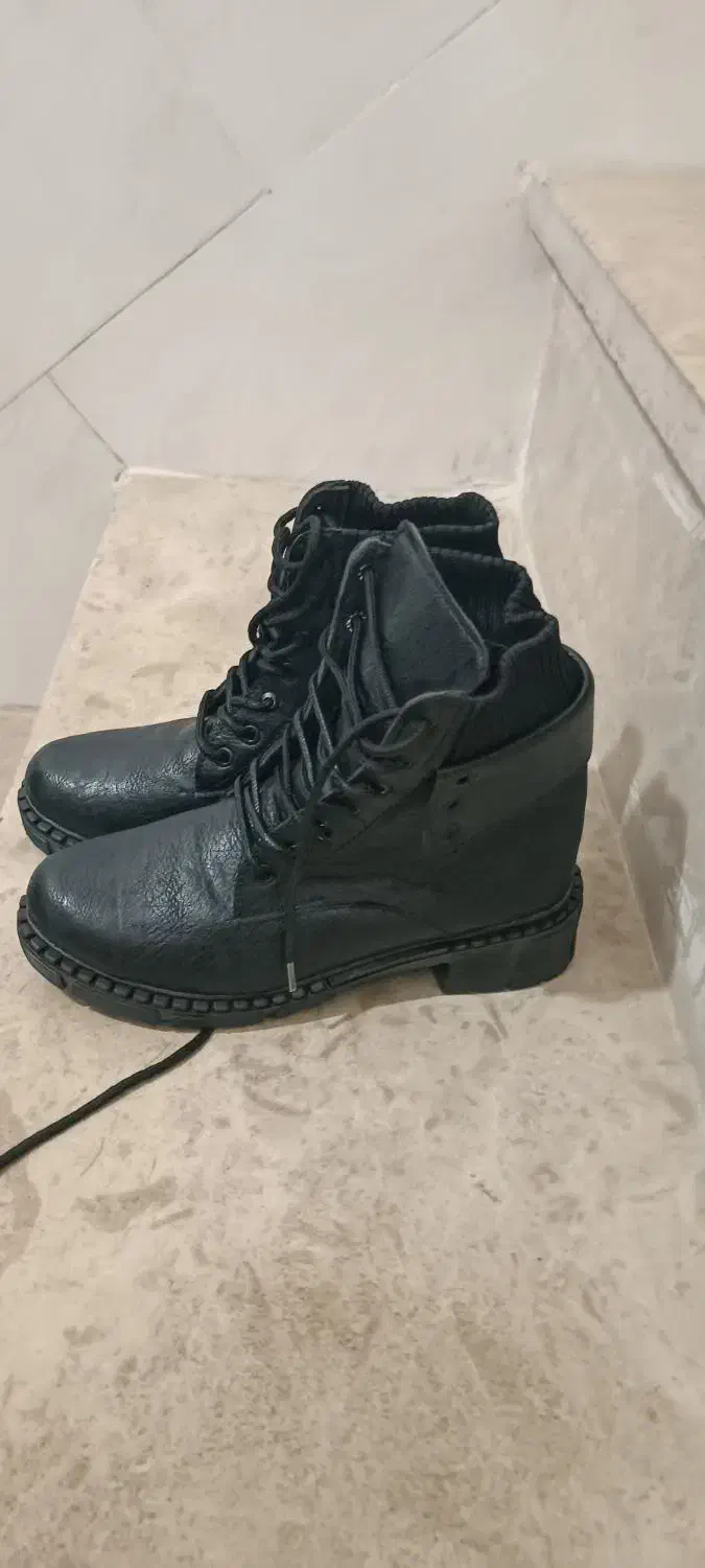 نیم بوت نو نو مشکی|کیف، کفش، کمربند|سرپل ذهاب, |دیوار