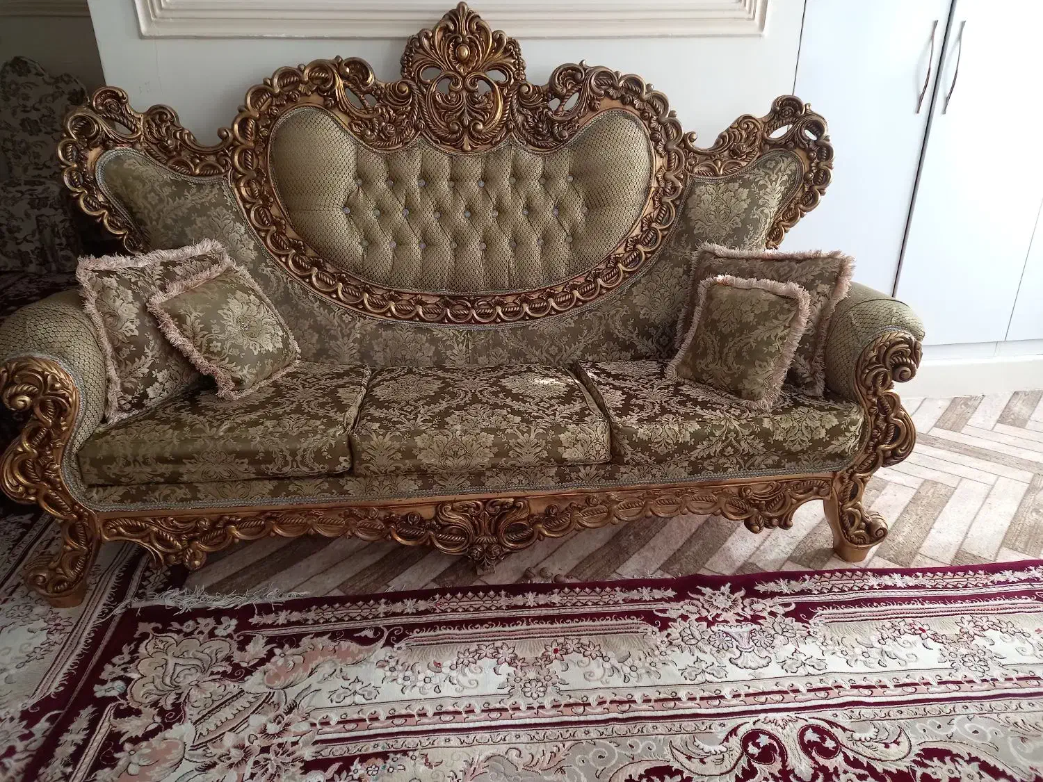 مبل سلطنتی|مبلمان خانگی و میز عسلی|اردبیل, |دیوار