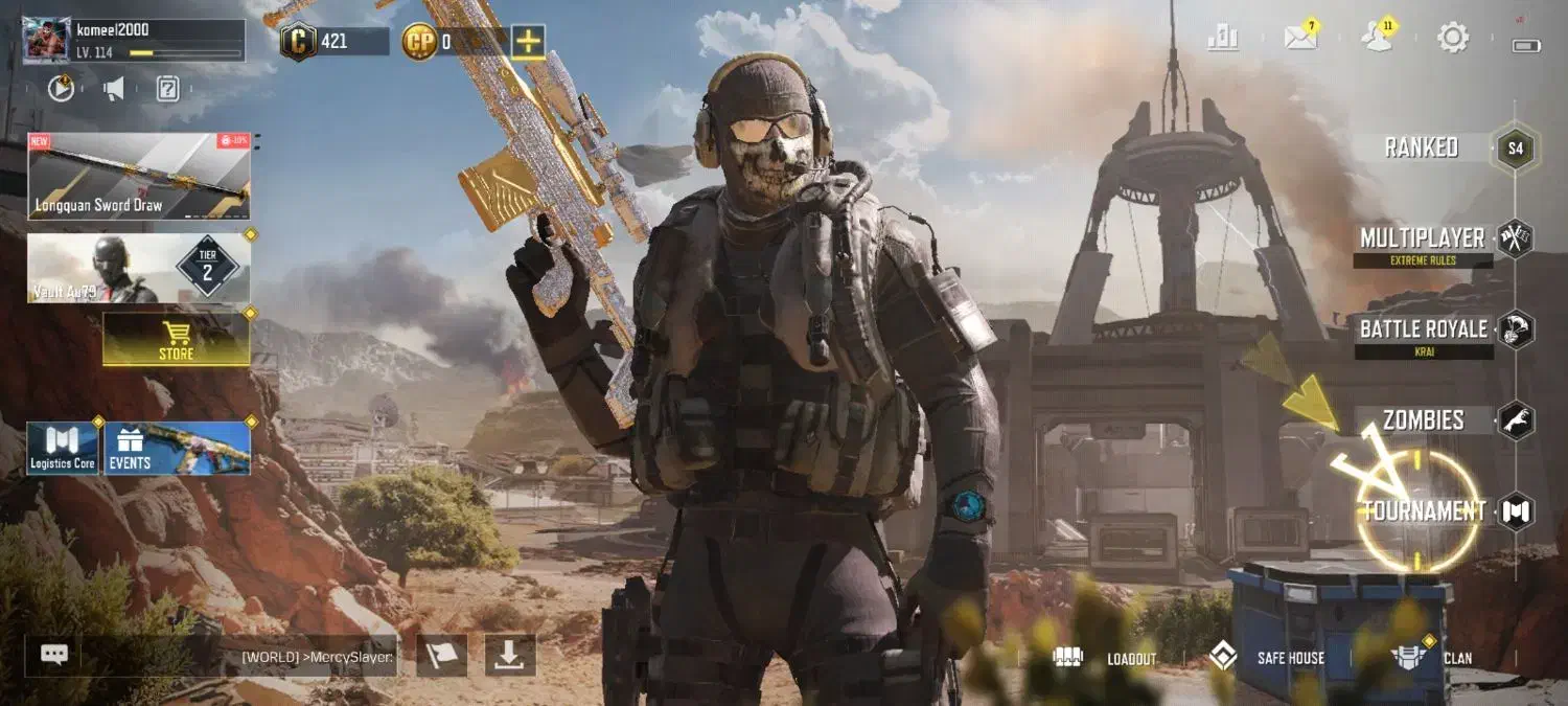 اکانت کالاف دیوتی  لول۱۱۴|کنسول، بازی ویدئویی و آنلاین|گرگان, |دیوار