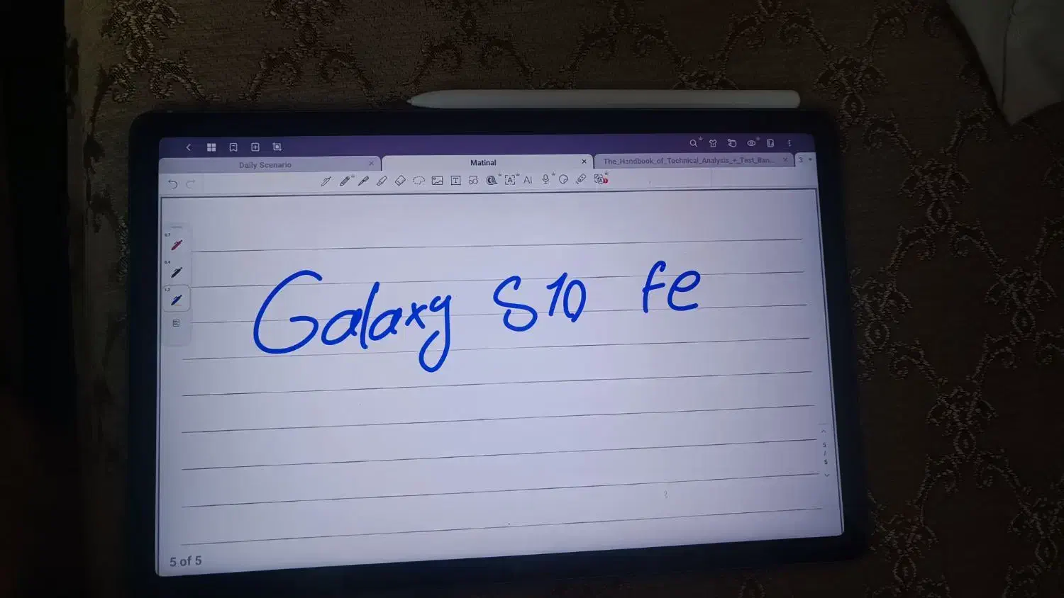 Galaxy tab S10 Fe|تبلت|تهران, بهداشت|دیوار