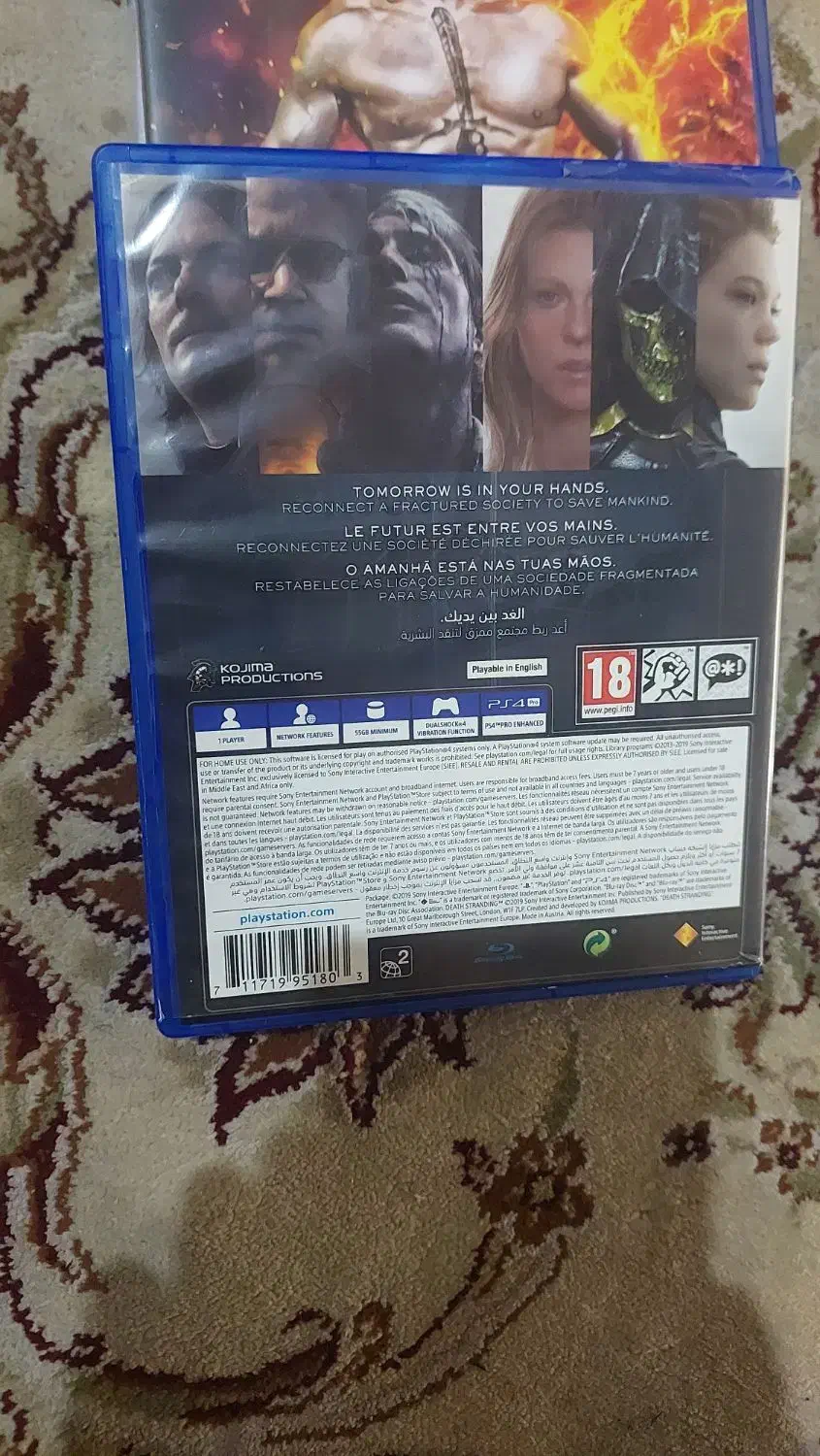 سیدی پلی god of warو ww2017 و death stranding|کنسول، بازی ویدئویی و آنلاین|اصفهان, باغ نگاره|دیوار